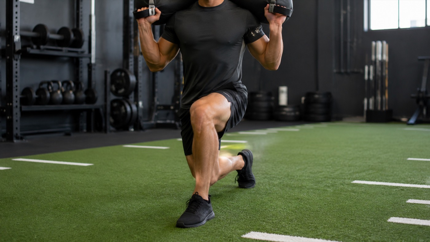 Sandbag Lunges: technique | HYROX station guide